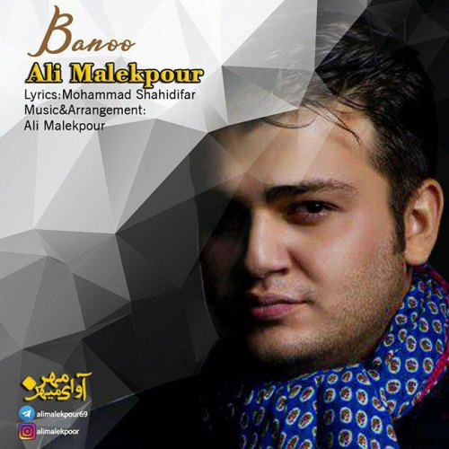 آهنگ جدید علی ملک پور بنام بانو